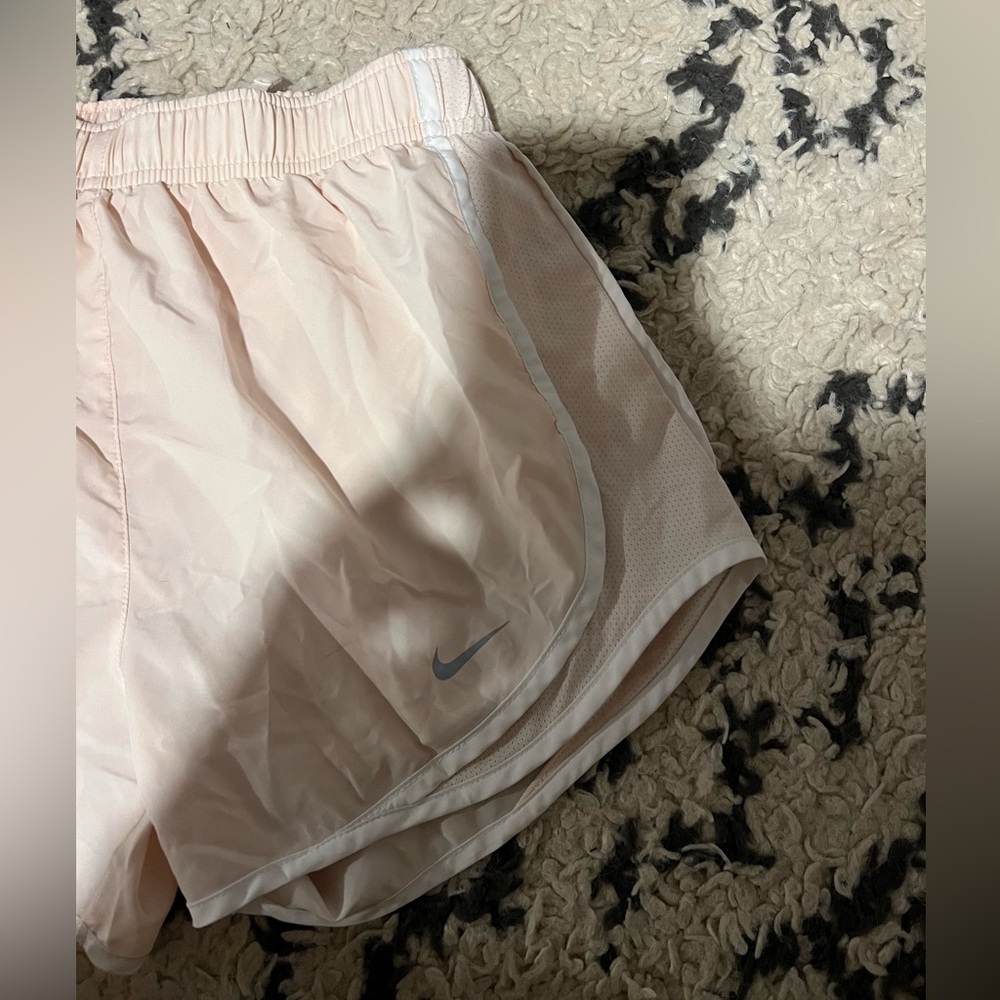 Nike Women's Light Pink Athletic Shorts